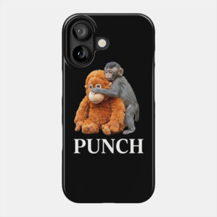 Punch Playful Monkey Humor Primate Lover Phone Case