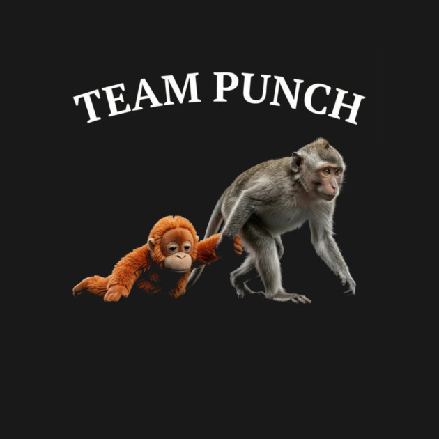 Team Punch Monkey Orangutan Primate Wildlife Animals by ArtistTee ⭐⭐⭐⭐⭐