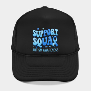 Support Squad Autism Awareness Family Supporter Hat