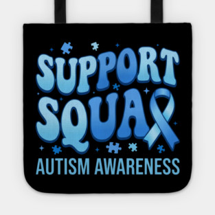 Support Squad Autism Awareness Family Supporter Tote