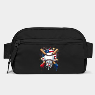 American Patriotic Baseball 4th Of July Bag