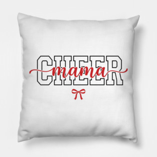 Cheer Mama Cheerleading Mom Pillow