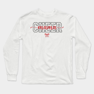 Cheer Mama Cheerleading Mom Long Sleeve T-Shirt