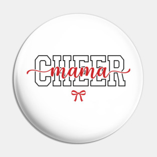 Cheer Mama Cheerleading Mom Pin