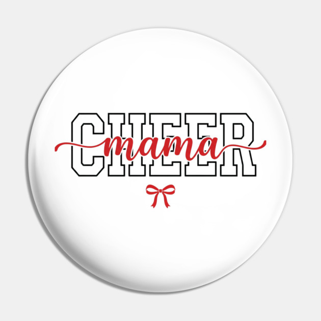 Cheer Mama Cheerleading Mom Pin by ArtistTee ⭐⭐⭐⭐⭐