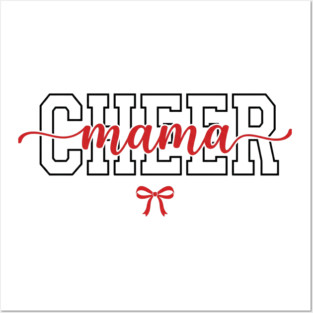 Cheer Mama Cheerleading Mom Posters and Art