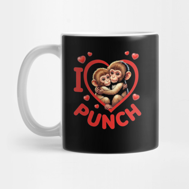I Love Punch Monkey Drink Lover Party Host by ArtistTee ⭐⭐⭐⭐⭐