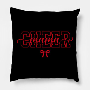 Cheer Mama Cheerleading Mom Parent Pillow