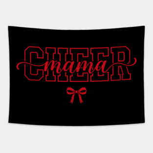 Cheer Mama Cheerleading Mom Parent Tapestry
