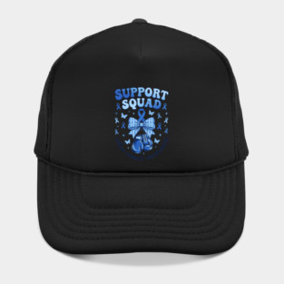 Support Squad Colon Cancer Awareness Family Supporter Hat