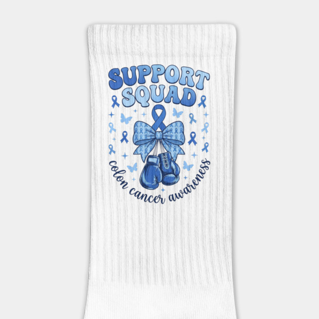 Support Squad Colon Cancer Awareness Family Supporter by ArtistTee ⭐⭐⭐⭐⭐