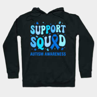Autism Awareness Support Squad Family Supporter Hoodie