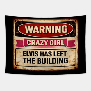 Elvis has left the building Tapestry