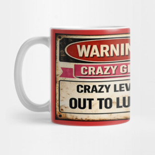 Crazy Girl Out To Lunch Mug