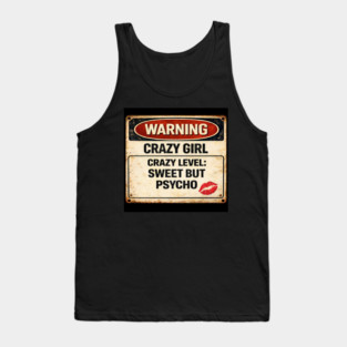 Sweet But Psycho Tank Top