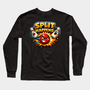 Split Happends Long Sleeve T-Shirt