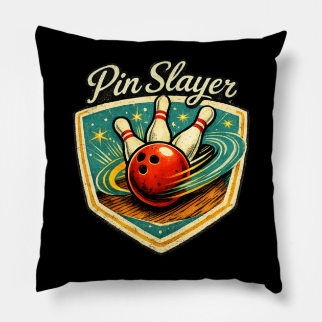 Pin Slayer Pillow by CrazyGirl