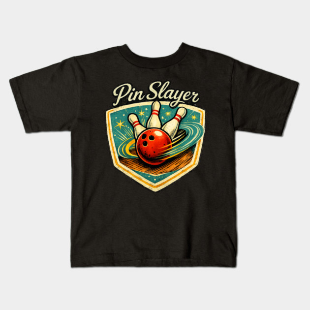 Pin Slayer Kids T-Shirt by CrazyGirl