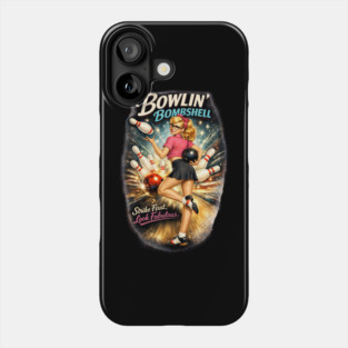Bowling Bombshell Phone Case