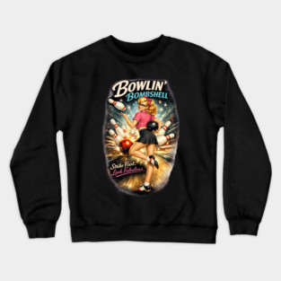 Bowling Bombshell Crewneck Sweatshirt