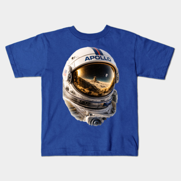 Apollo Helmet Kids T-Shirt by CrazyGirl