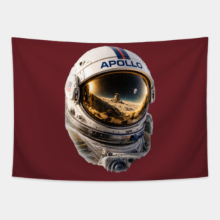 Apollo Helmet Tapestry