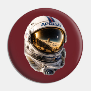 Apollo Helmet Pin