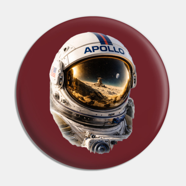 Apollo Helmet Pin by CrazyGirl