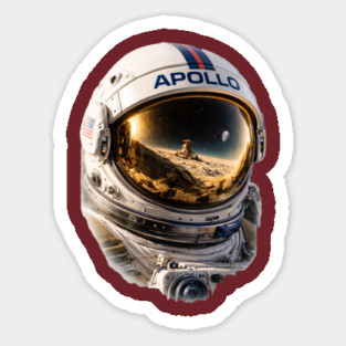 Apollo Helmet Magnet