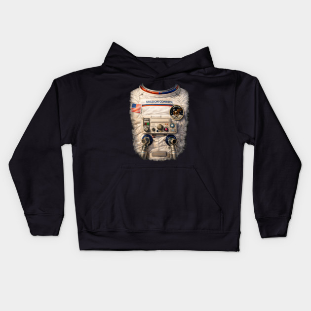 Space Suit Kids Hoodie by CrazyGirl
