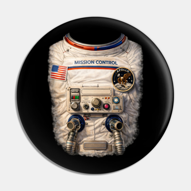 Space Suit Pin by CrazyGirl