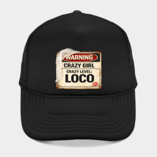 Crazy Girl Level Loco Hat