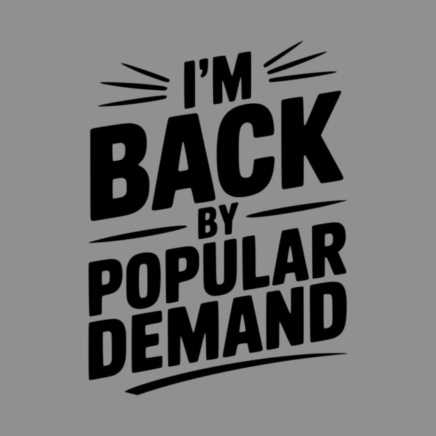I'm Back by Popular Demand by Frank Ring