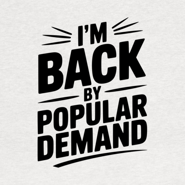 I'm Back by Popular Demand by Frank Ring