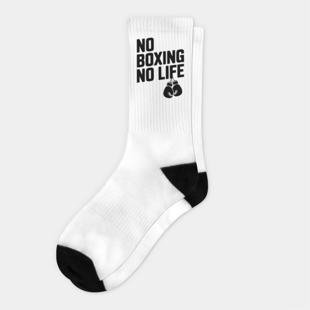No Boxing No Life Socks by Frank Ring