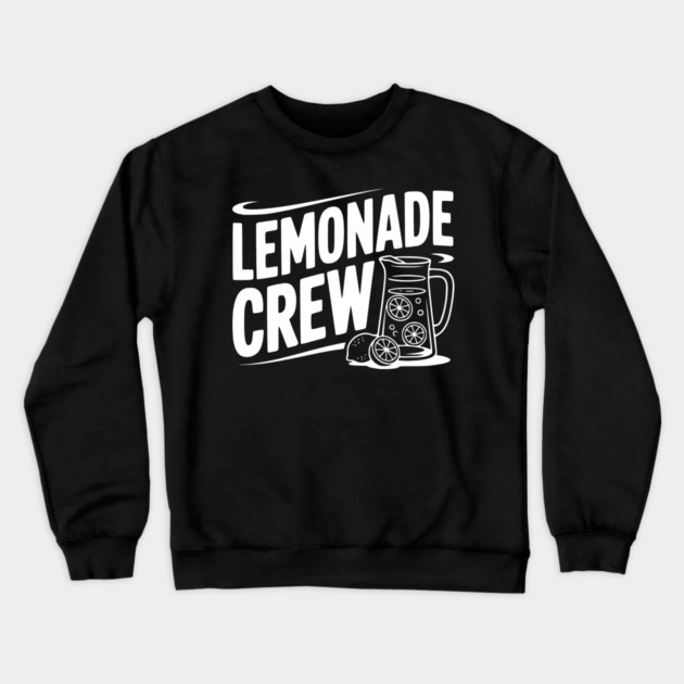 Lemonade Crew Crewneck Sweatshirt by Frank Ring