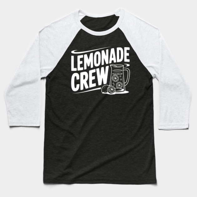 Lemonade Crew Baseball T-Shirt by Frank Ring