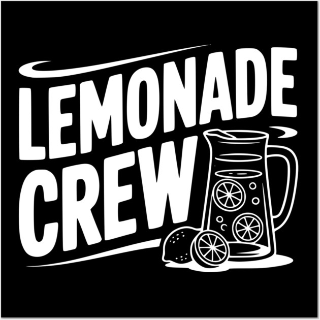 Lemonade Crew Wall Art by Frank Ring