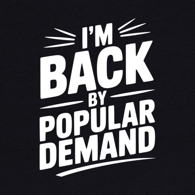 I'm Back by Popular Demand by Frank Ring