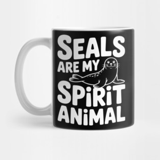 Seals are my Spirit Animal Mug