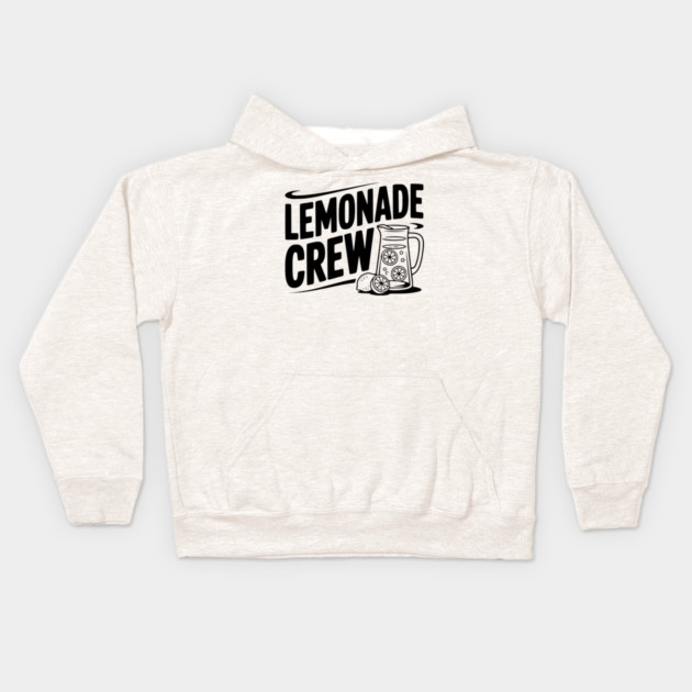 Lemonade Crew Kids Hoodie by Frank Ring