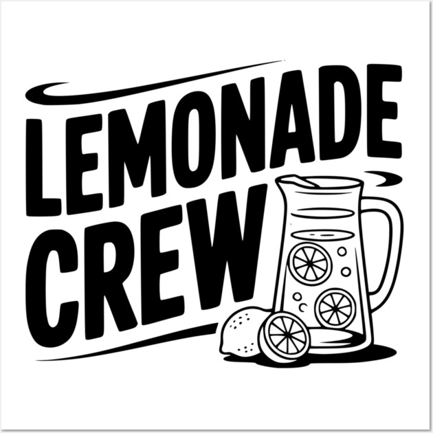 Lemonade Crew Wall Art by Frank Ring
