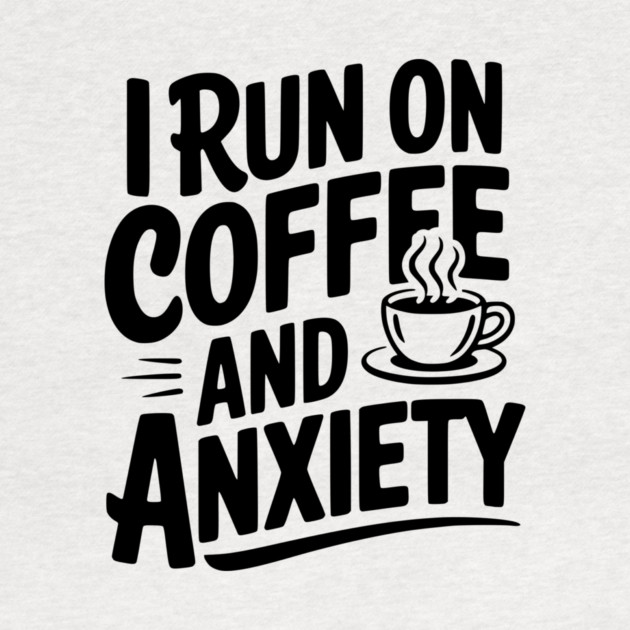 I Run on Coffee and Anxiety by Frank Ring
