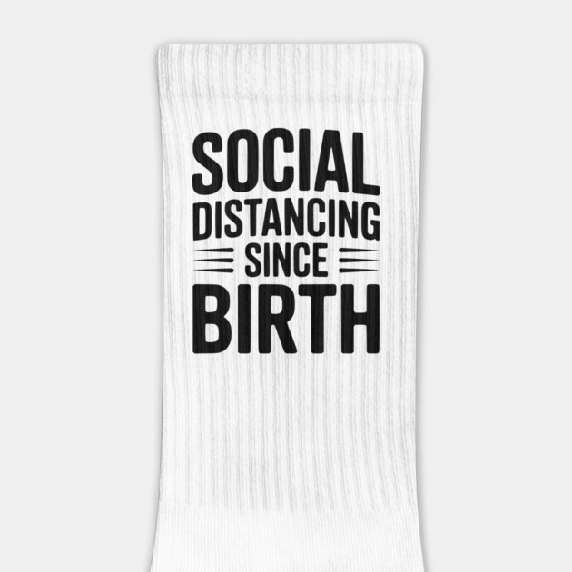 Social Distancing since Birth by Frank Ring