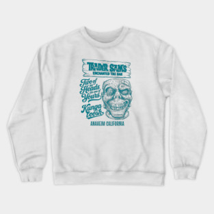 Enchanted Tiki Bar Anaheim California Kungaloosh Sketch Works Series Crewneck Sweatshirt