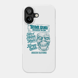Enchanted Tiki Bar Anaheim California Kungaloosh Sketch Works Series Phone Case