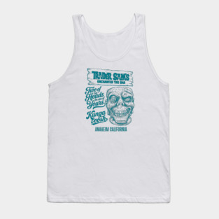 Enchanted Tiki Bar Anaheim California Kungaloosh Sketch Works Series Tank Top