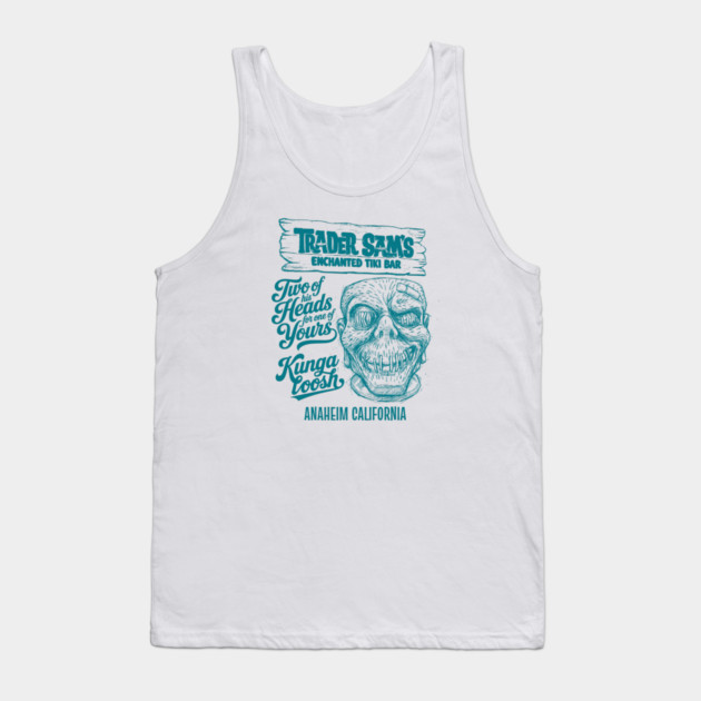 Enchanted Tiki Bar Anaheim California Kungaloosh Sketch Works Series Tank Top by Joaddo