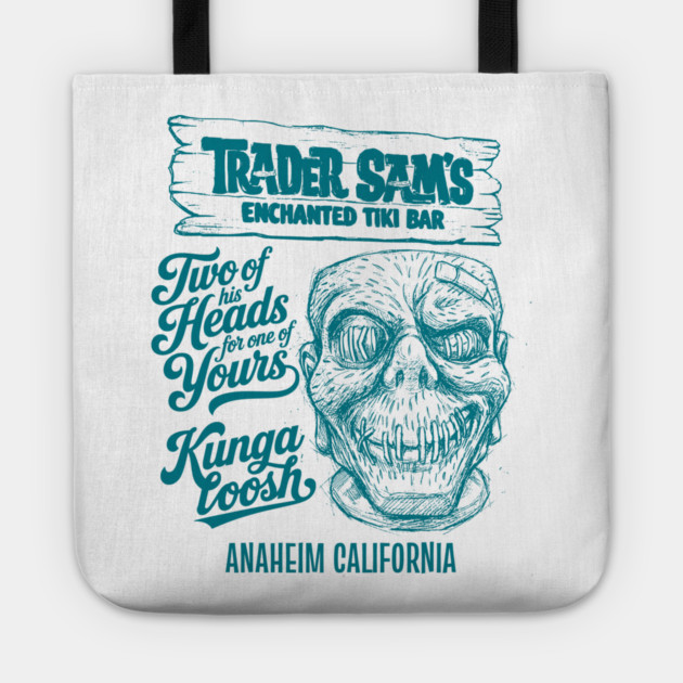 Enchanted Tiki Bar Anaheim California Kungaloosh Sketch Works Series Tote by Joaddo