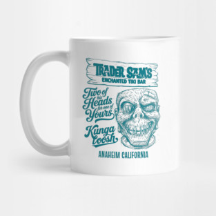 Enchanted Tiki Bar Anaheim California Kungaloosh Sketch Works Series Mug